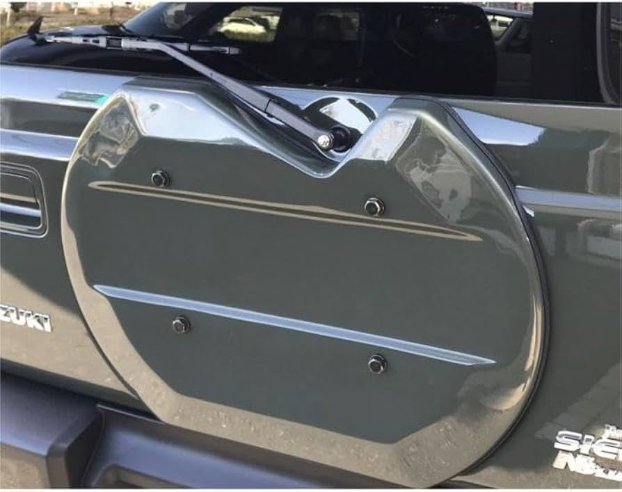 新品ジムニーJB64JB74リアゲートカバー(塗装済み） Amazon | ジムニーJB64JB74リアゲートカバー(塗装済み）背面 タイヤ